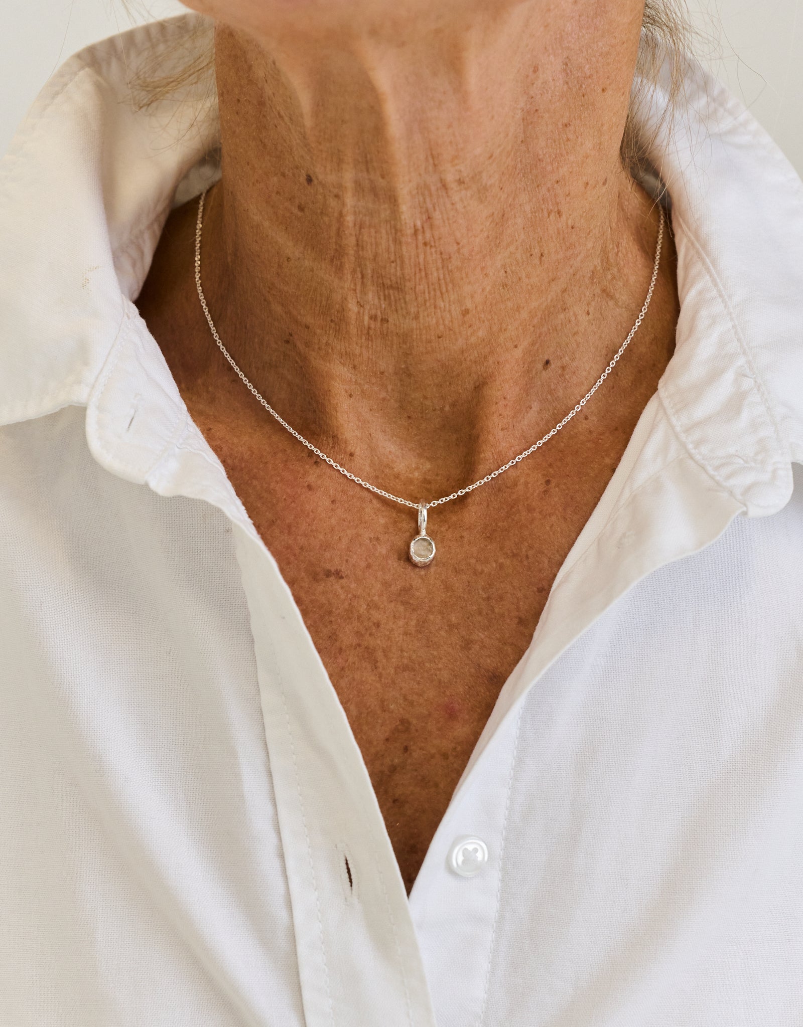 No.1 MIND NECKLACE SILVER