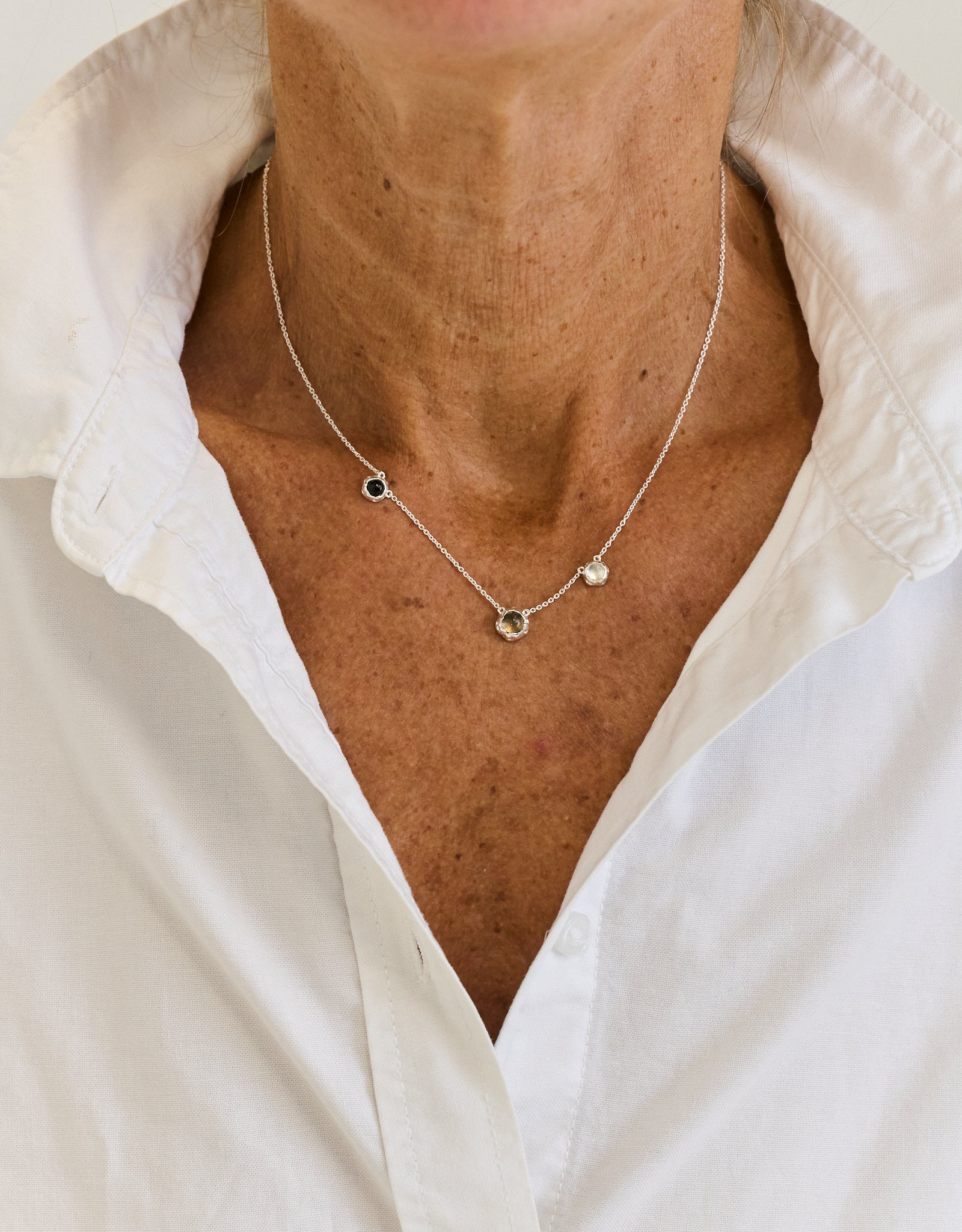 No.2 MIND NECKLACE SILVER