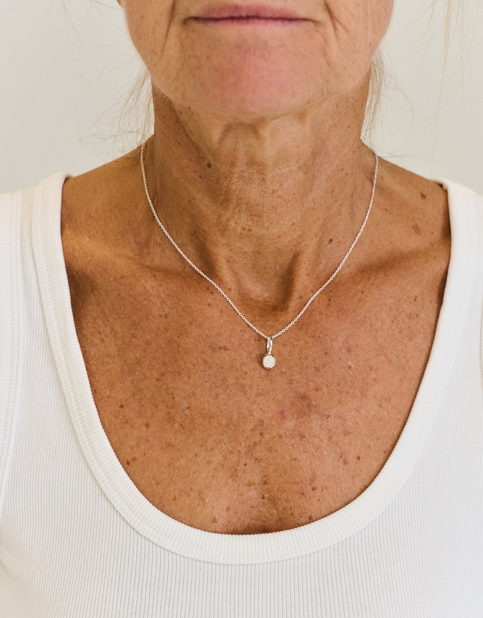 No.1 BALANCE NECKLACE SILVER
