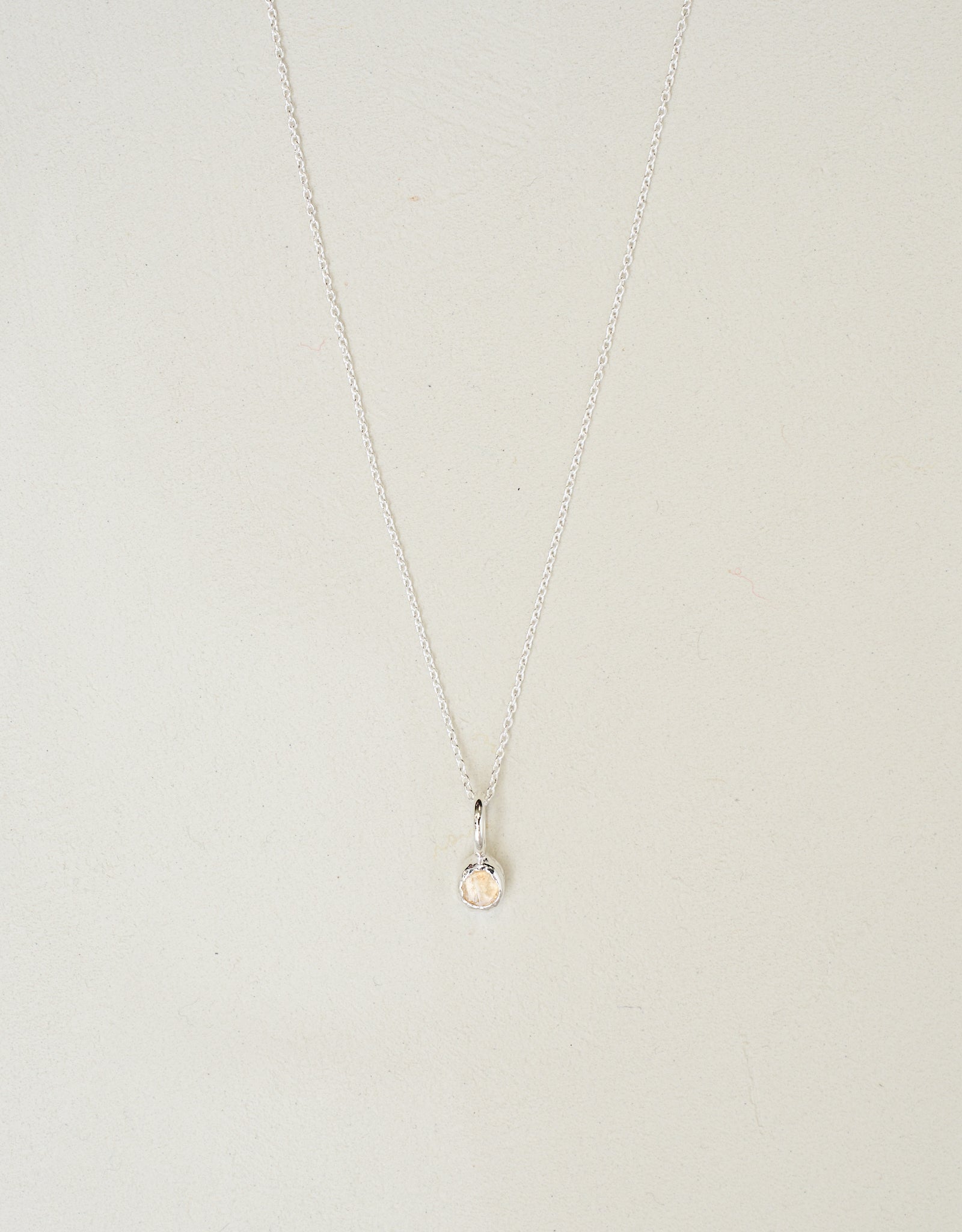 No.1 DAWN NECKLACE SILVER