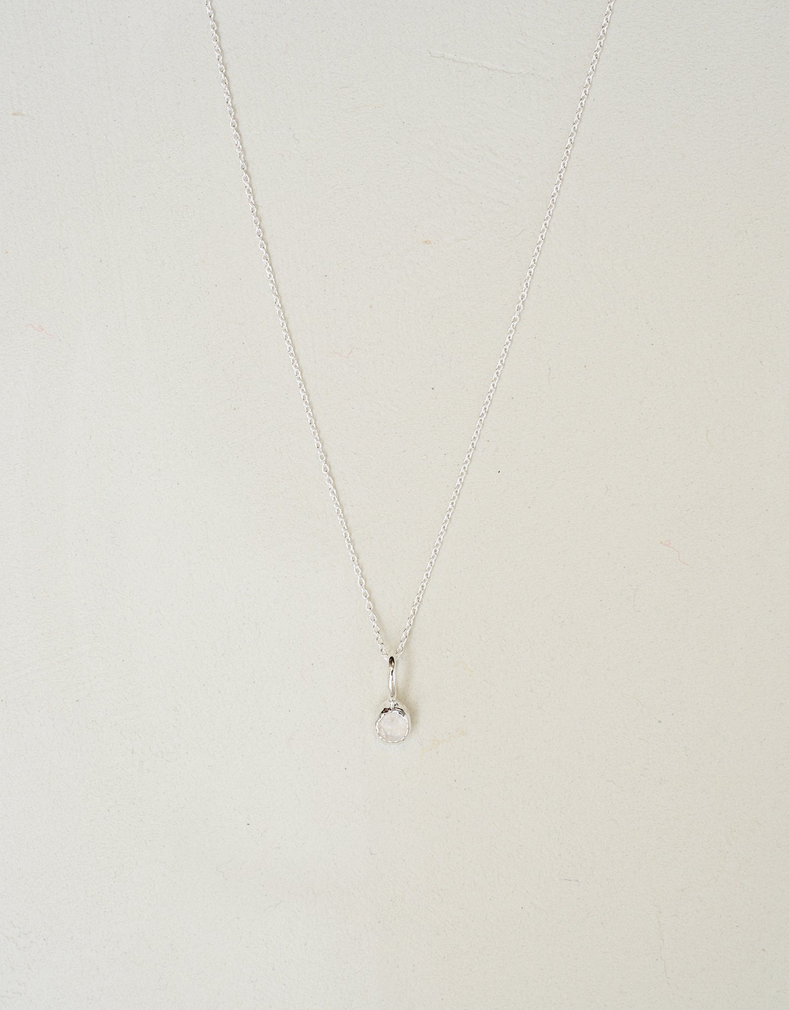 No.1 BALANCE NECKLACE SILVER
