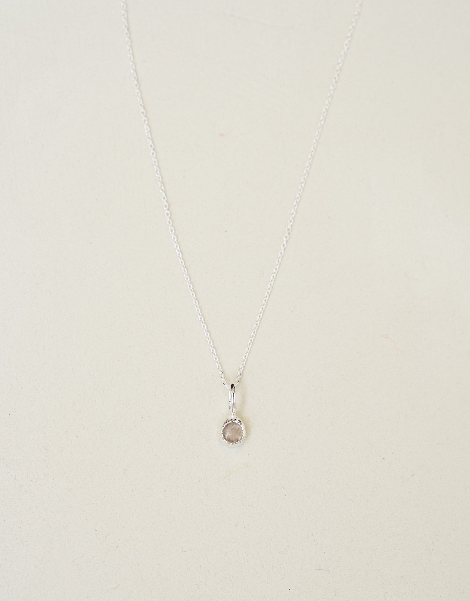 No.1 MIND NECKLACE SILVER